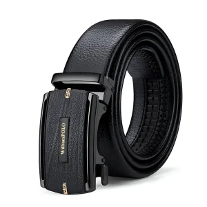 Men’s Formal Adjustable Leather Belt